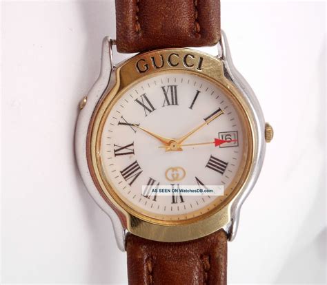 gucci men's leather watch|gucci leather watch bands women.